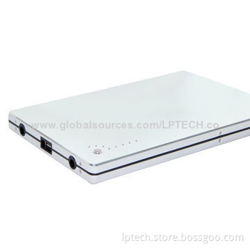 Portable Laptop Power Charger, 20,000mAh Lithium Polymer Battery, Ultra Slim 15mm